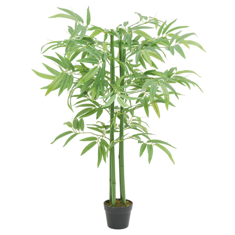 Afbeelding laden in galerijviewer, Vidaxl kunstplant bamboe 384 bladeren 120 cm groen