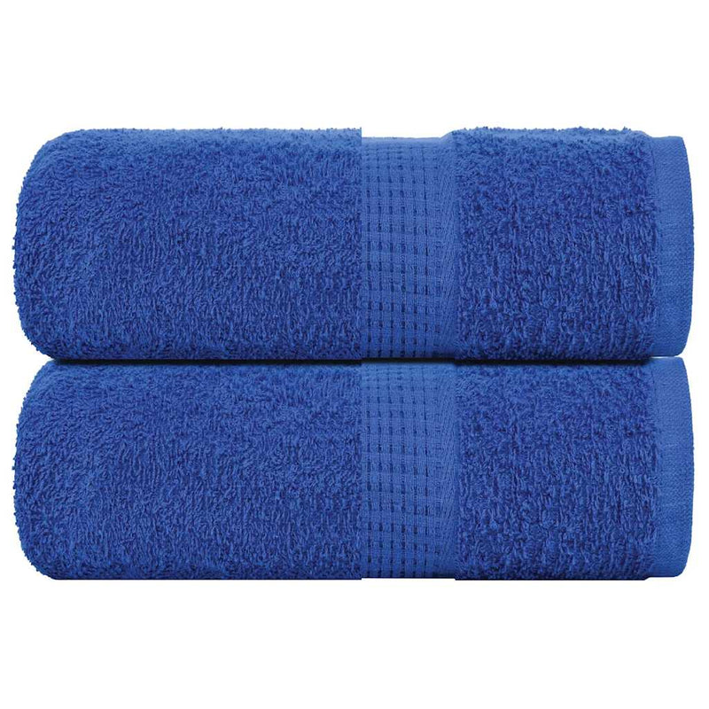 Afbeelding laden in galerijviewer, Vidaxl gastendoekjes frogn 2 st 30x50 cm 360 g m² blauw