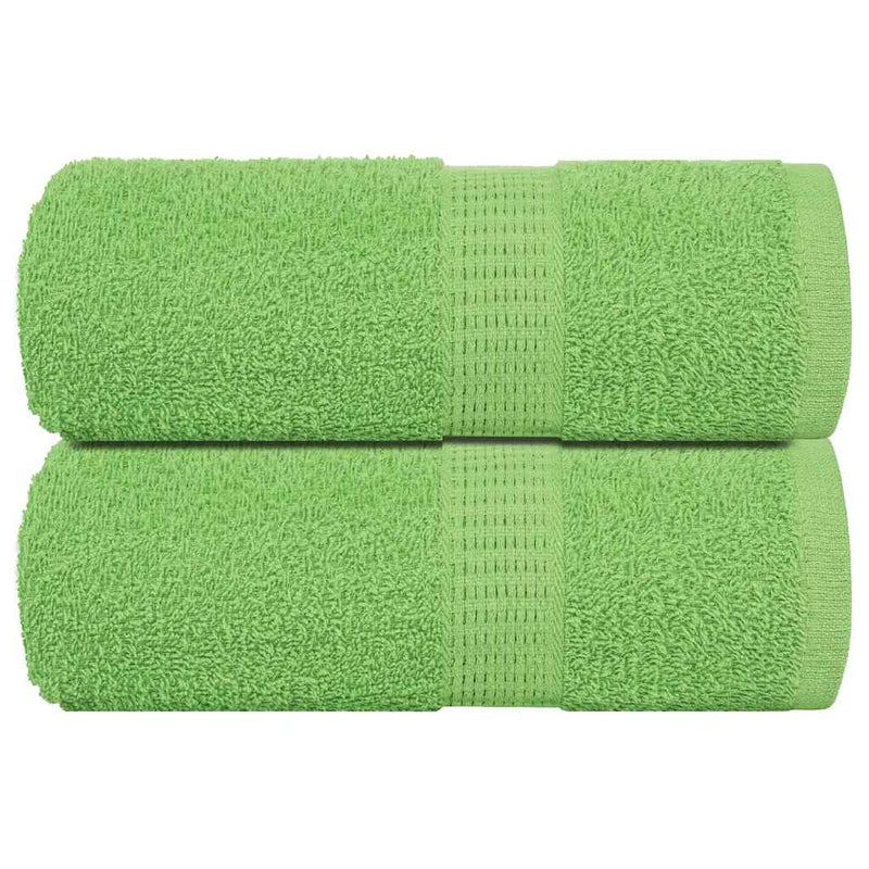 Afbeelding laden in galerijviewer, Vidaxl washandjes frogn 2 st 30x30 cm 360 g m² appelgroen