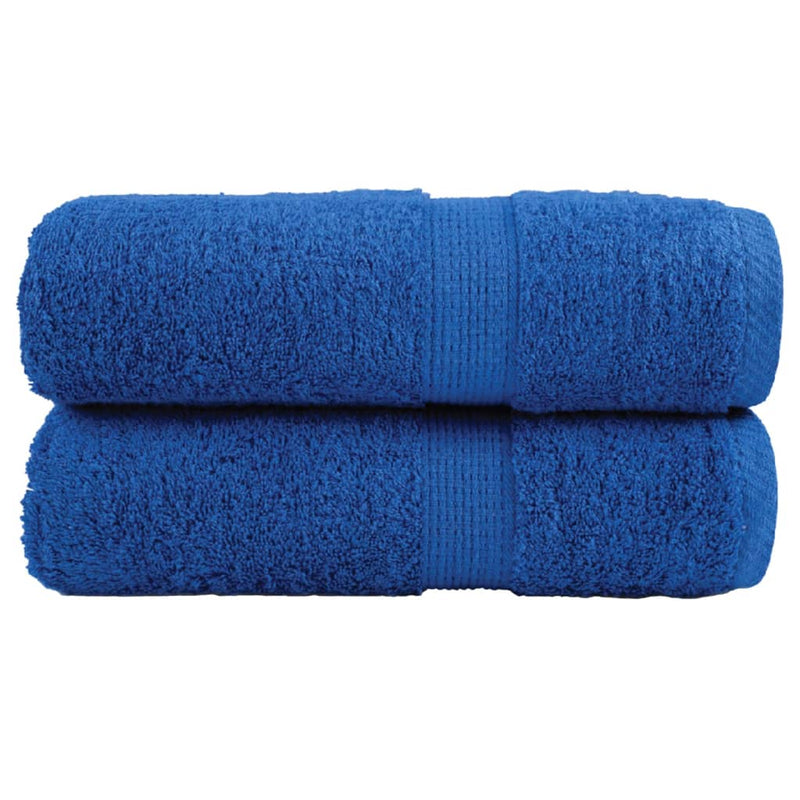Afbeelding laden in galerijviewer, Vidaxl gastendoekjes solund 2 st 600 g m² 30x50 cm blauw