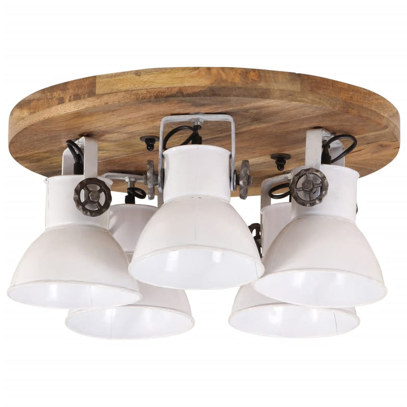 Afbeelding laden in galerijviewer, Vidaxl plafondlamp 25 w e27 50x50x25 cm wit