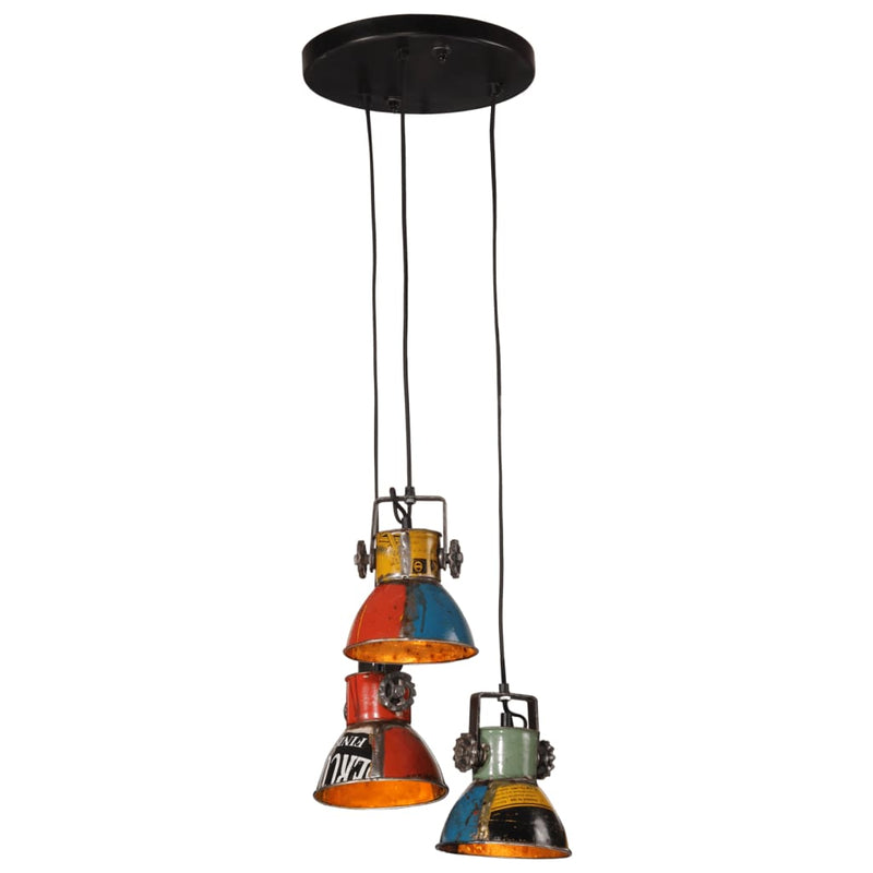 Afbeelding laden in galerijviewer, Vidaxl hanglamp 25 w e27 30x30x100 cm meerkleurig