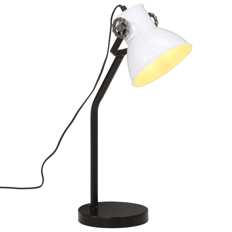 Afbeelding laden in galerijviewer, Vidaxl bureaulamp 25 w e27 17x17x60 cm wit