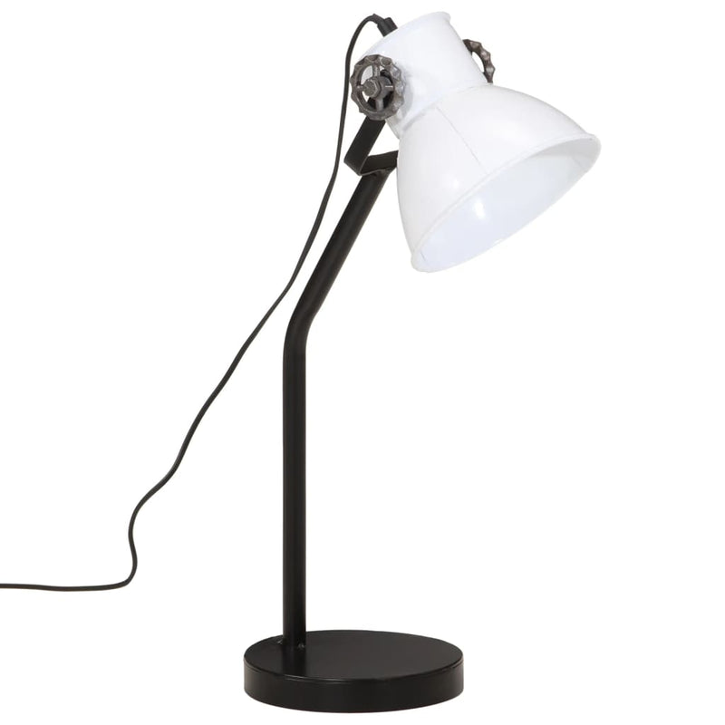 Afbeelding laden in galerijviewer, Vidaxl bureaulamp 25 w e27 17x17x60 cm wit
