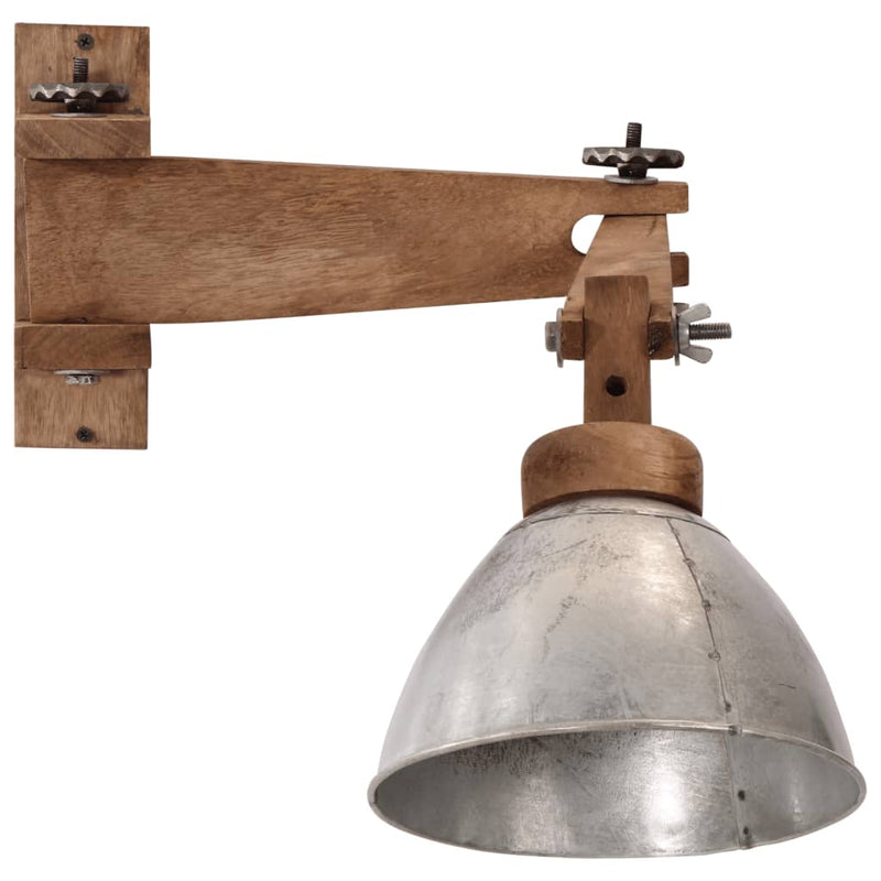 Afbeelding laden in galerijviewer, Vidaxl wandlamp 25 w e27 vintage zilverkleurig