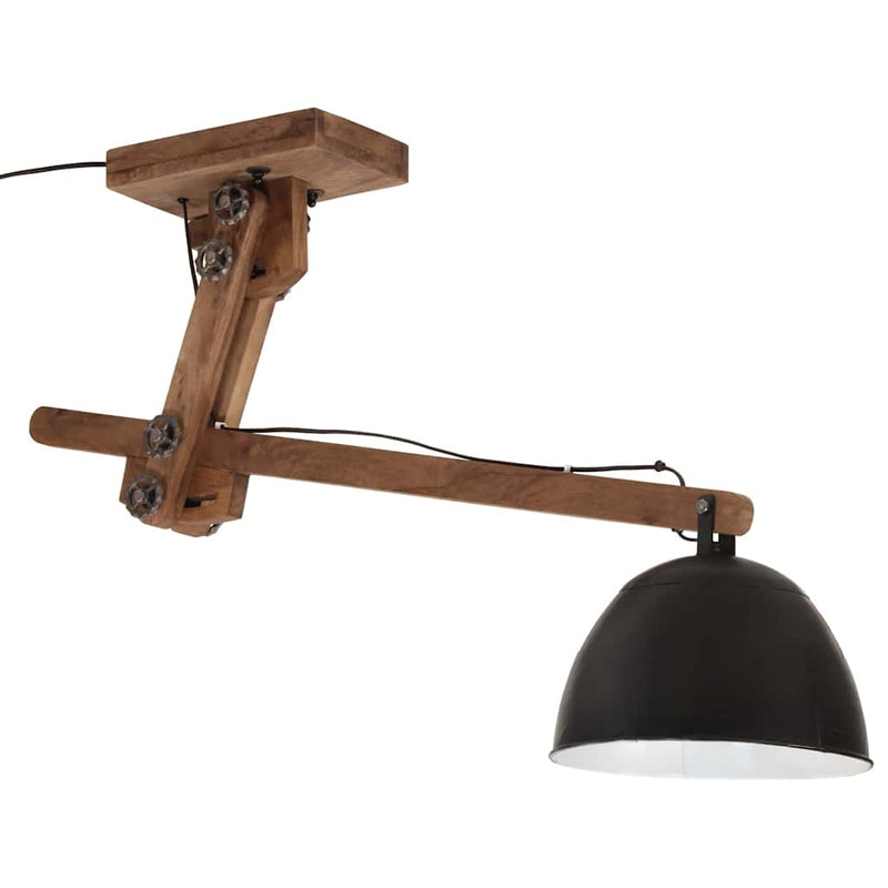 Afbeelding laden in galerijviewer, Vidaxl plafondlamp 25 w e27 105x30x65-108 cm zwart