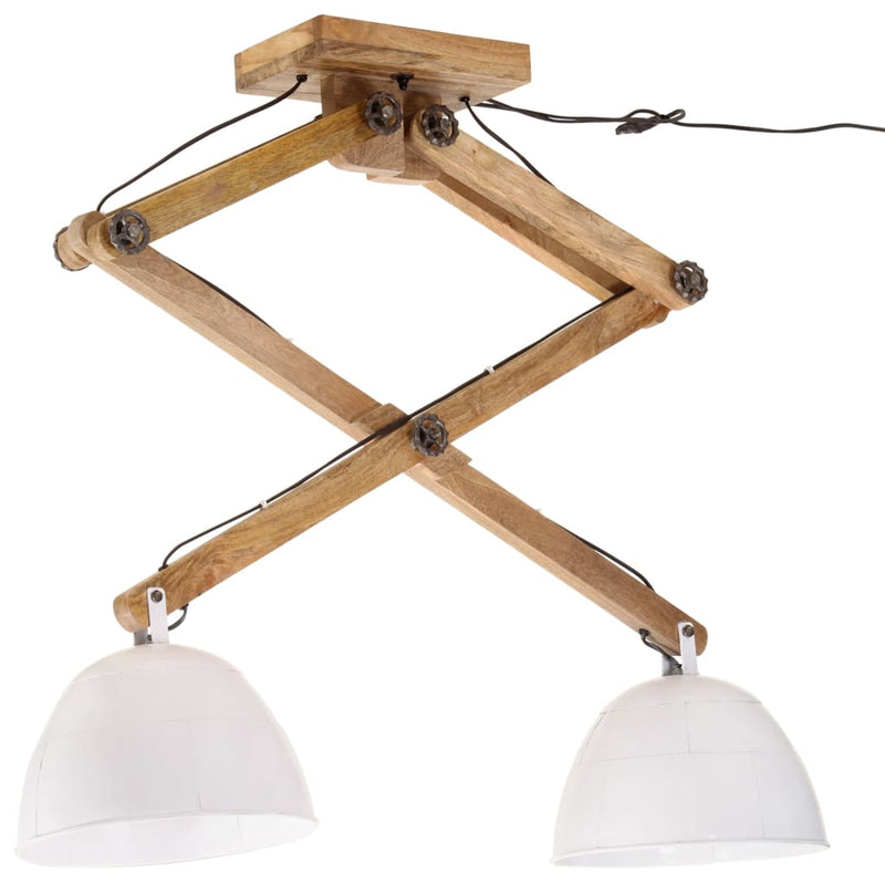 Afbeelding laden in galerijviewer, Vidaxl plafondlamp 25 w e27 29x18x85 cm wit