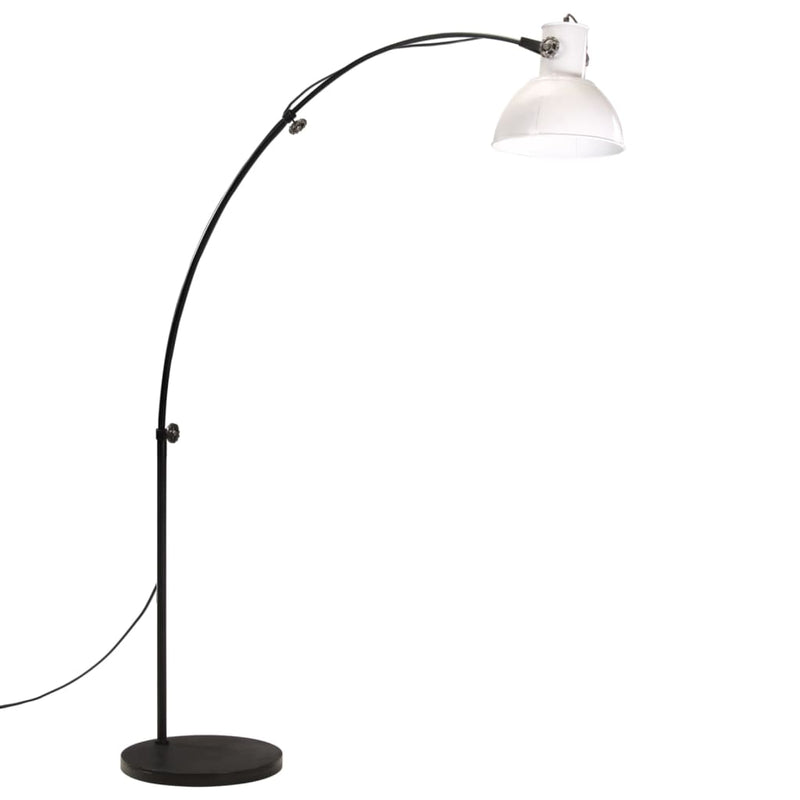 Afbeelding laden in galerijviewer, Vidaxl vloerlamp 25 w e27 150 cm wit
