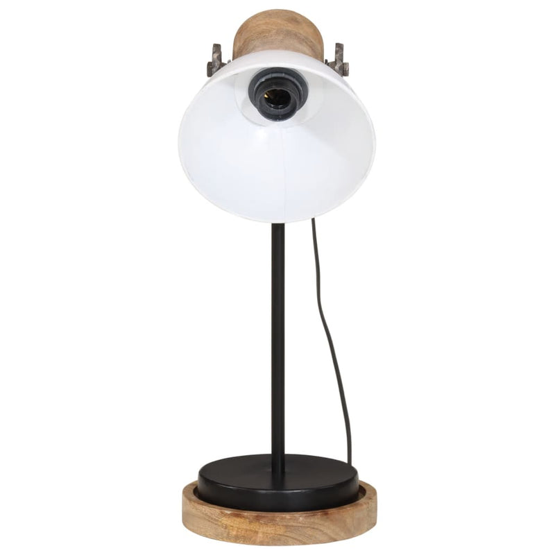 Afbeelding laden in galerijviewer, Vidaxl bureaulamp 25 w e27 17x17x50 cm wit