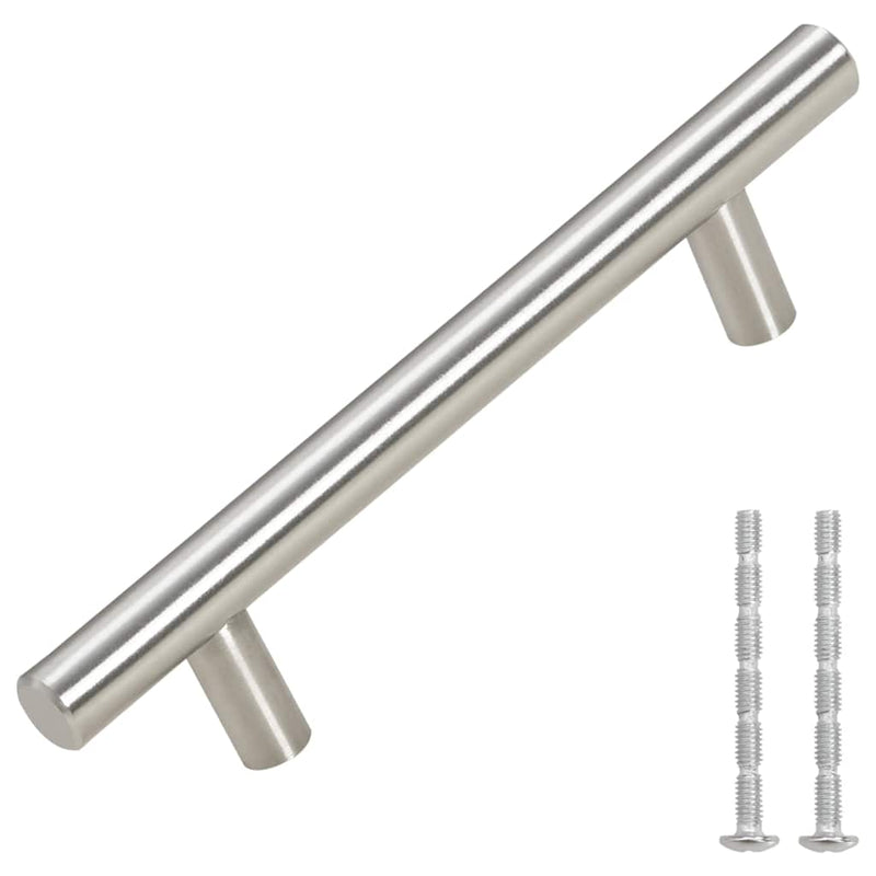 Afbeelding laden in galerijviewer, Vidaxl handvatten 10 st 96 mm roestvrij staal zilverkleurig