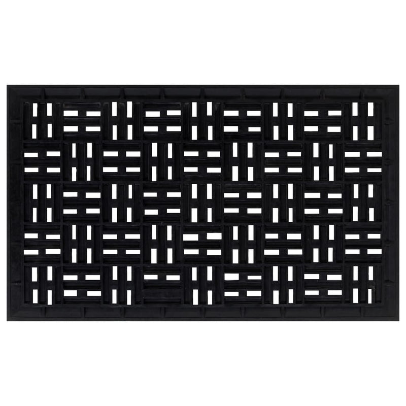 Afbeelding laden in galerijviewer, Vidaxl deurmat rechthoekig 45x75 cm rubber