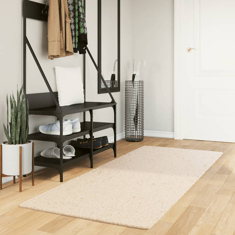 Afbeelding laden in galerijviewer, Vidaxl vloerkleed huarte laagpolig zacht wasbaar 80x200 cm beige