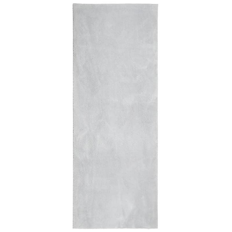 Afbeelding laden in galerijviewer, Vidaxl vloerkleed huarte laagpolig zacht wasbaar 80x200 cm grijs