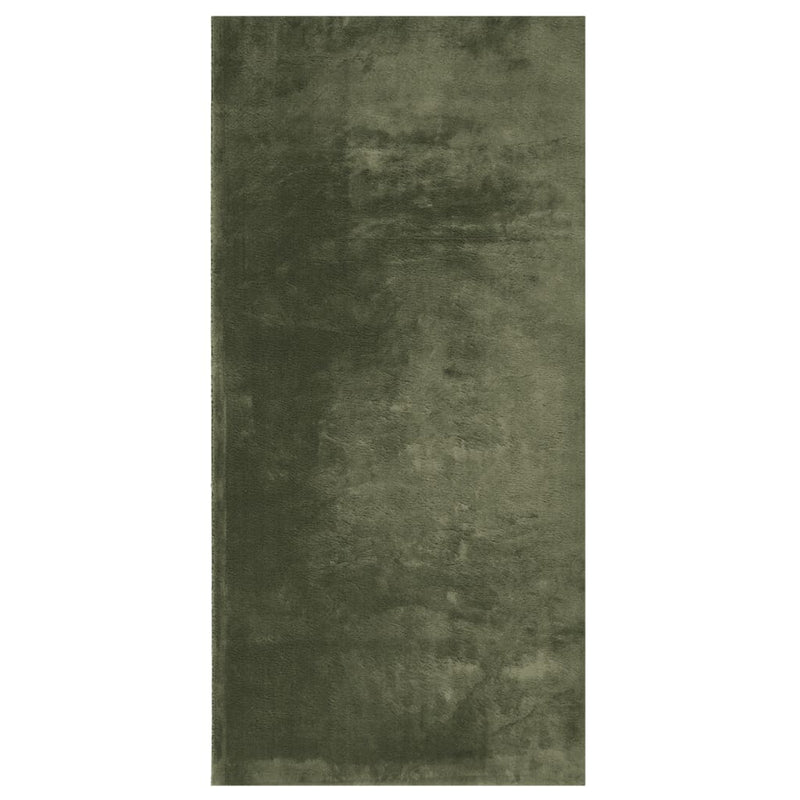Afbeelding laden in galerijviewer, Vidaxl vloerkleed huarte laagpolig zacht wasbaar 100x200 cm bosgroen