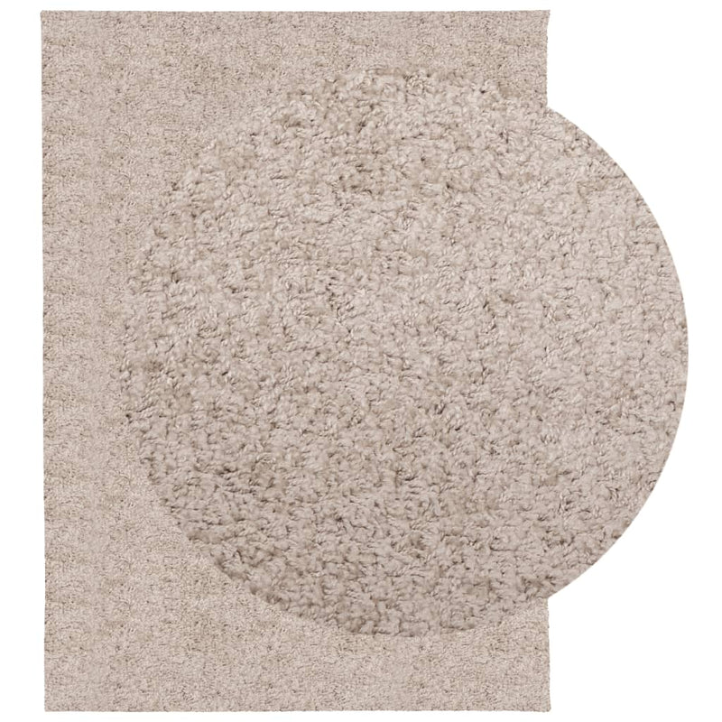 Afbeelding laden in galerijviewer, Vidaxl vloerkleed pamplona shaggy hoogpolig modern 140x200 cm beige