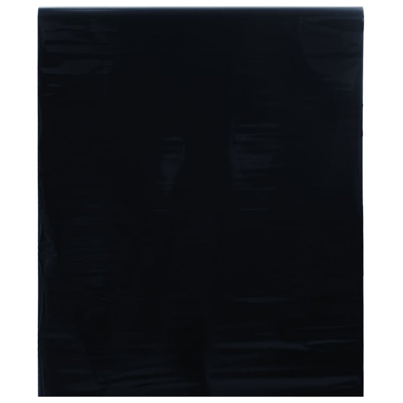 Afbeelding laden in galerijviewer, VidaXL Raamfolies 3 st statisch mat PVC zwart