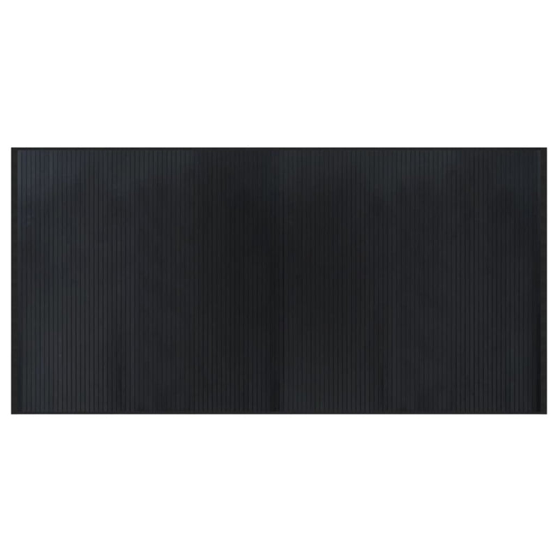 Afbeelding laden in galerijviewer, Vidaxl vloerkleed rechthoekig 100x200 cm bamboe zwart