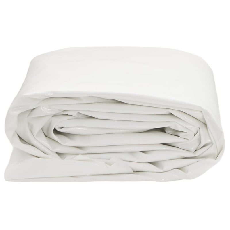 Afbeelding laden in galerijviewer, Vidaxl dekzeil 650 g m² 5x8 m wit