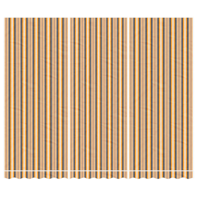 Afbeelding laden in galerijviewer, Vidaxl vervangingsdoek voor luifel 450x350 cm polyester meerkleurig