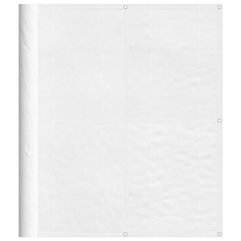 Afbeelding laden in galerijviewer, Vidaxl balkonscherm 120x700 cm 100% oxford polyester wit
