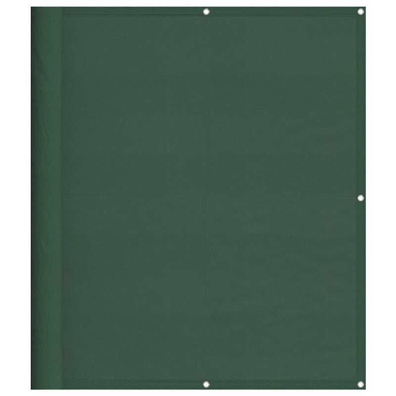 Afbeelding laden in galerijviewer, Vidaxl balkonscherm 120x700 cm 100% oxford polyester donkergroen