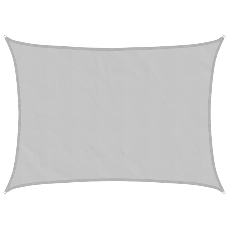 Afbeelding laden in galerijviewer, Vidaxl zonnezeil 7x5 m 100% polyester oxford lichtgrijs