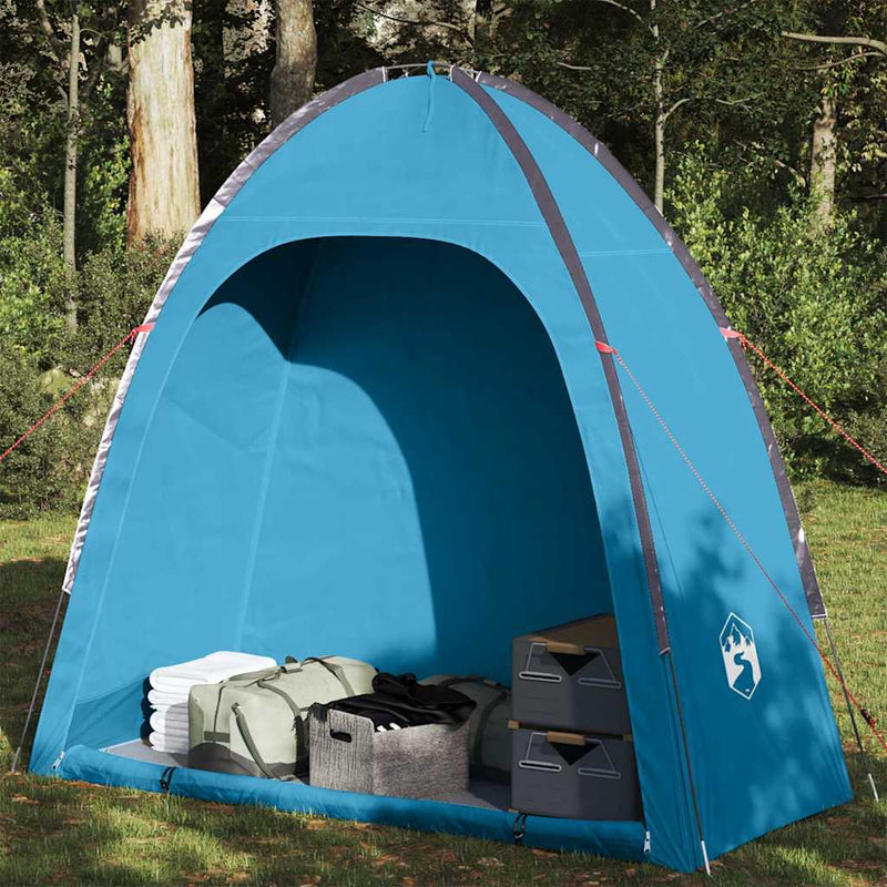 Afbeelding laden in galerijviewer, Vidaxl opbergtent waterdicht blauw