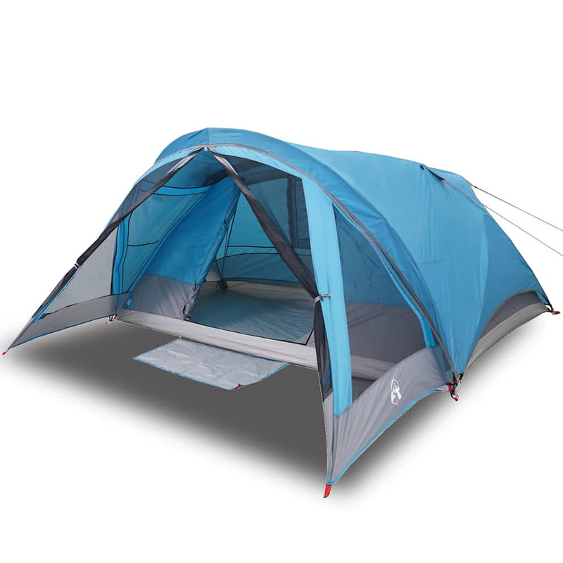 Afbeelding laden in galerijviewer, Vidaxl tent 4-persoons waterdicht blauw