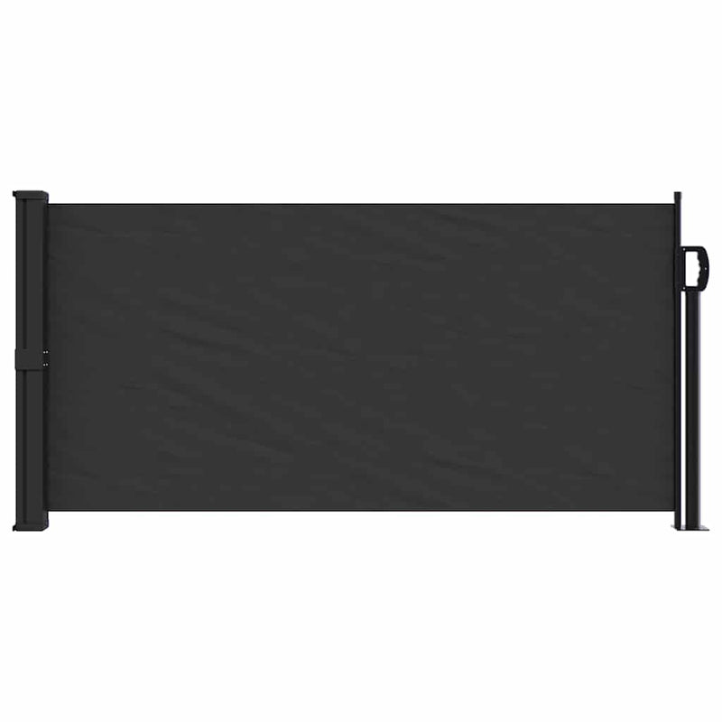 Afbeelding laden in galerijviewer, Vidaxl windscherm uittrekbaar 100x300 cm zwart