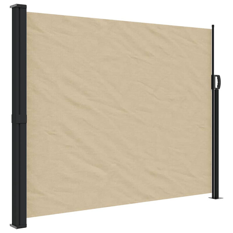 Afbeelding laden in galerijviewer, Vidaxl windscherm intrekbaar 170x300 cm beige