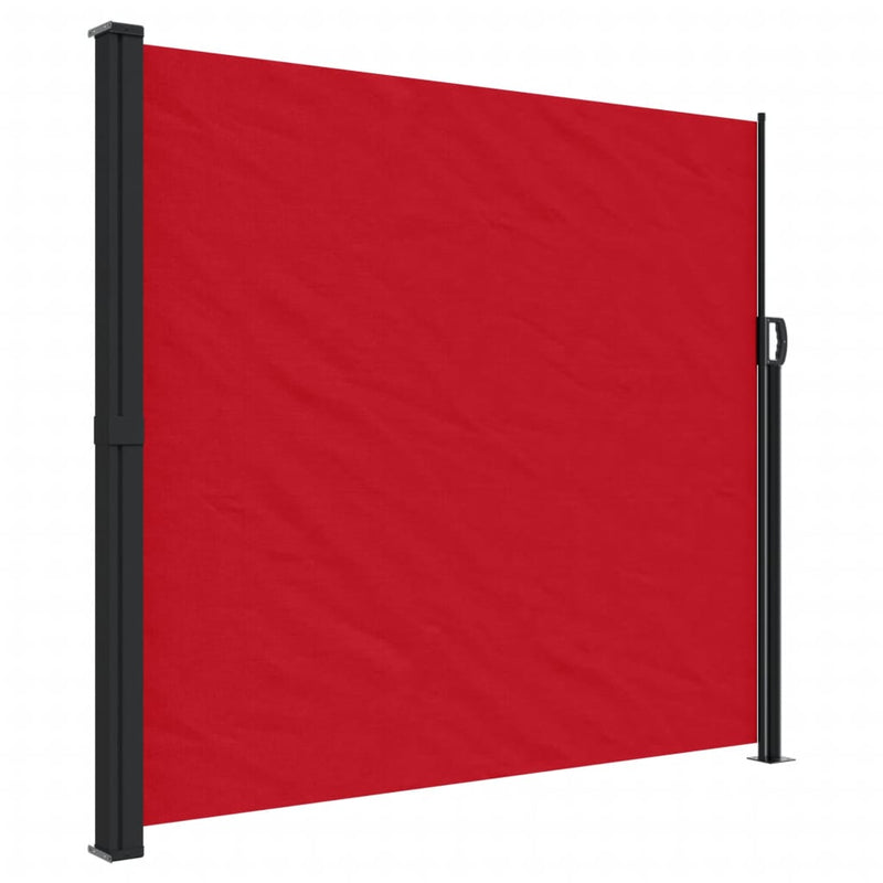 Afbeelding laden in galerijviewer, Vidaxl windscherm uittrekbaar 180x300 cm rood