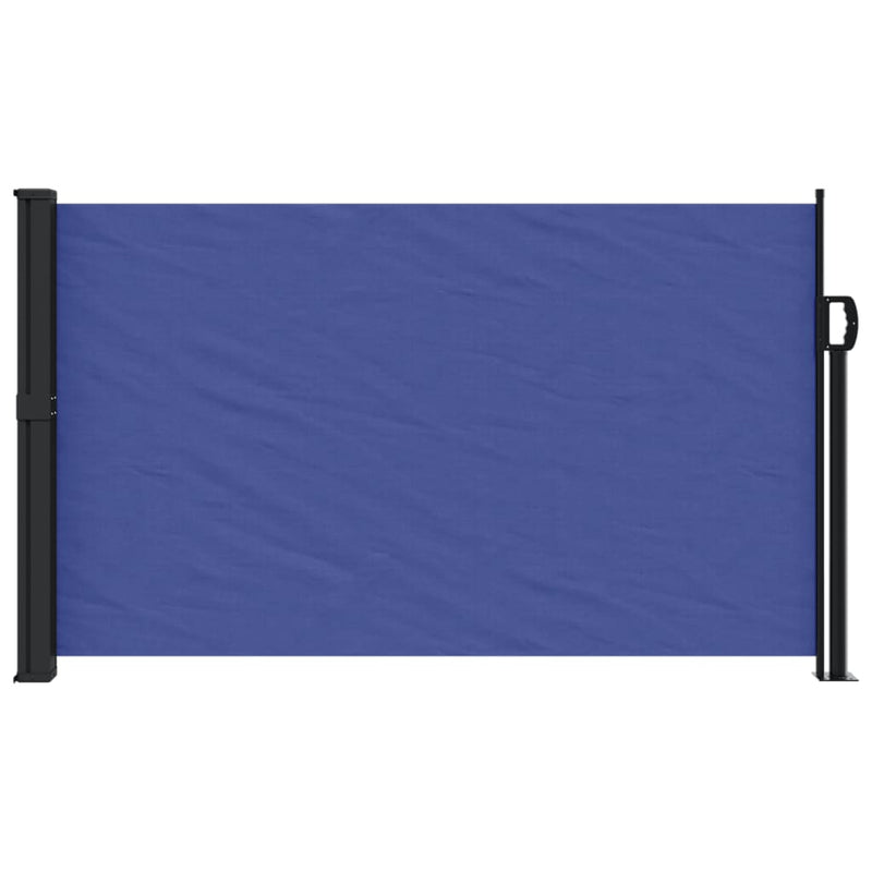 Afbeelding laden in galerijviewer, Vidaxl windscherm uittrekbaar 120x500 cm blauw