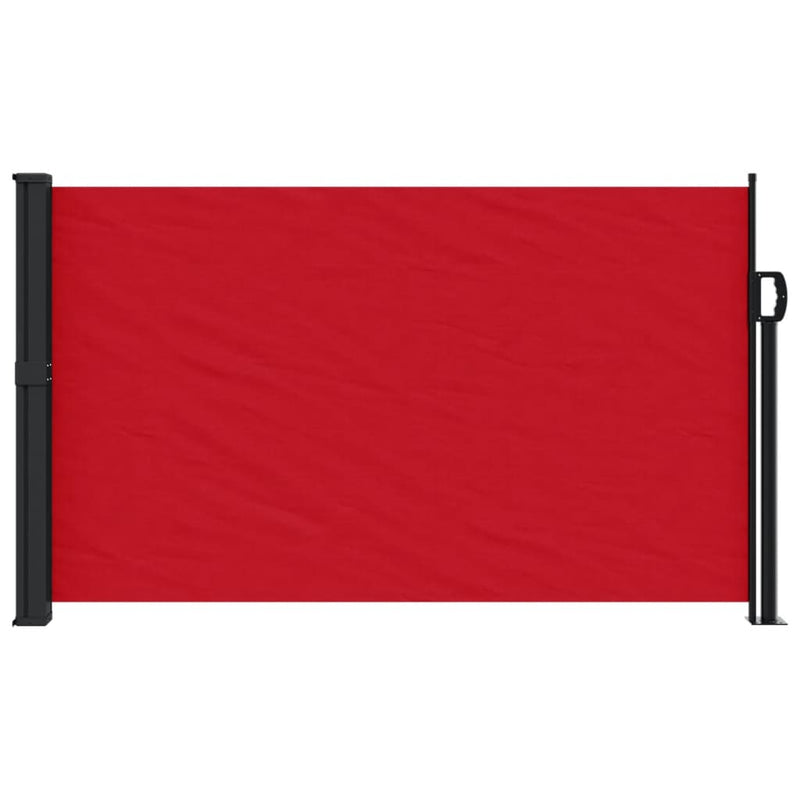 Afbeelding laden in galerijviewer, Vidaxl windscherm uittrekbaar 120x500 cm rood