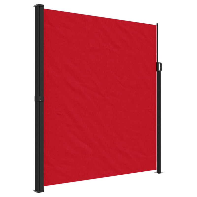 Afbeelding laden in galerijviewer, Vidaxl windscherm uittrekbaar 220x500 cm rood