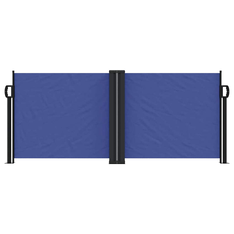 Afbeelding laden in galerijviewer, Vidaxl windscherm uittrekbaar 100x600 cm blauw