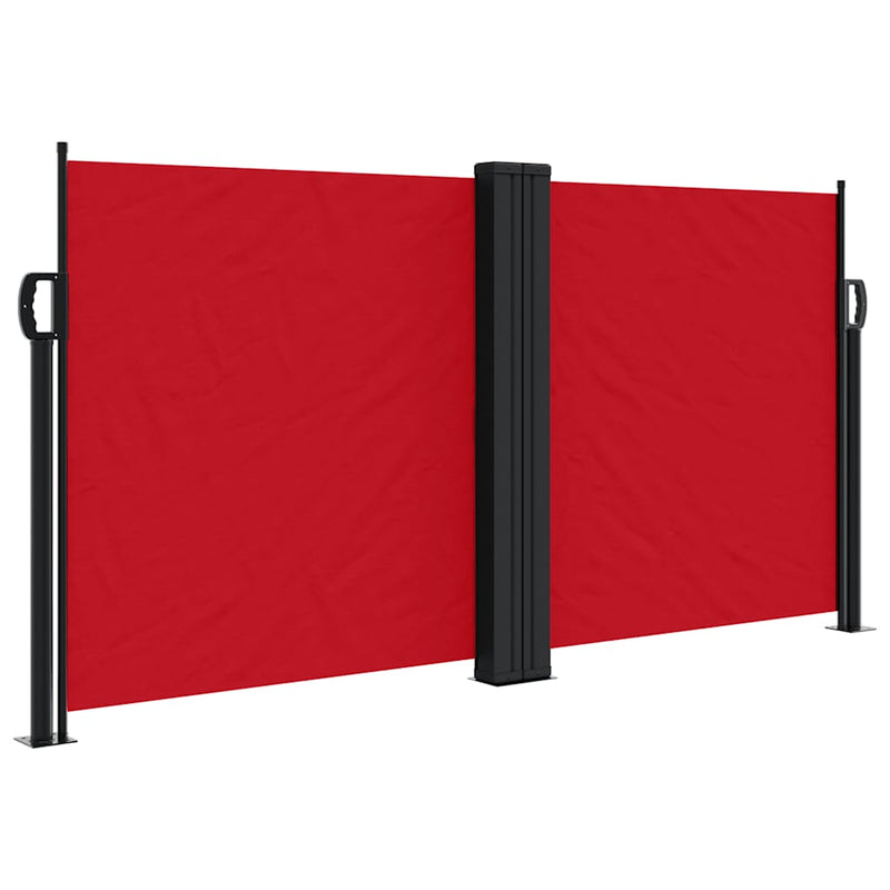Afbeelding laden in galerijviewer, Vidaxl windscherm uittrekbaar 120x600 cm rood