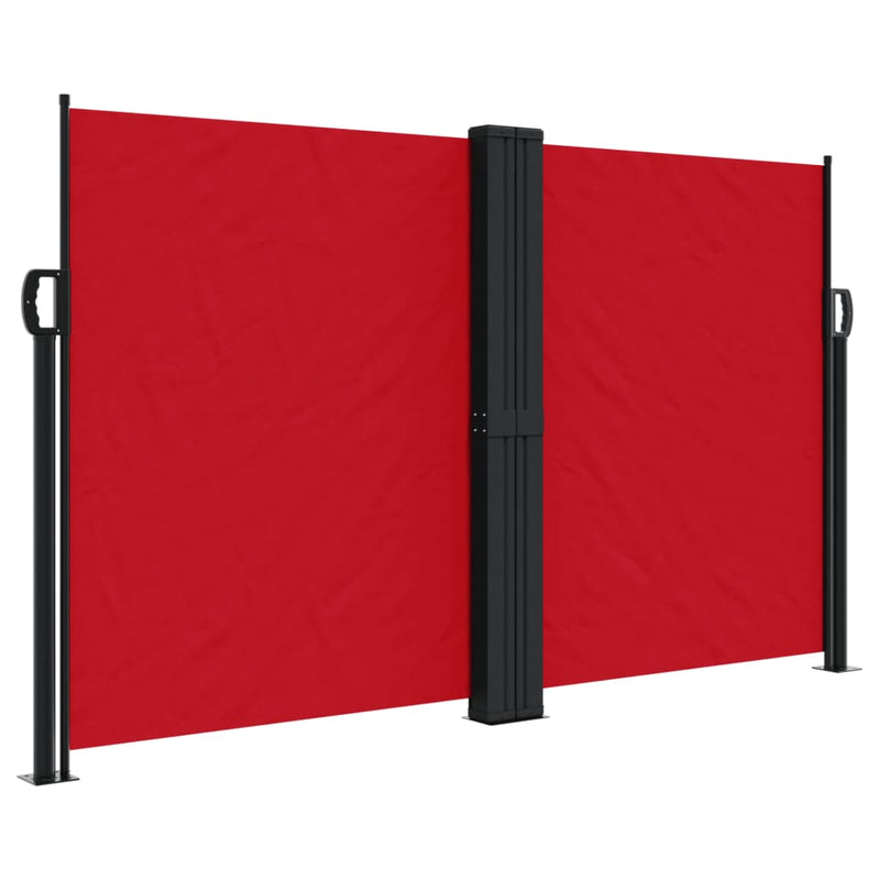 Afbeelding laden in galerijviewer, Vidaxl windscherm uittrekbaar 140x600 cm rood
