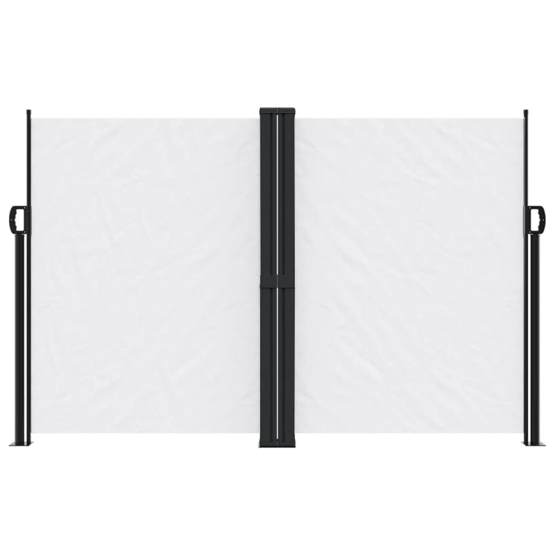 Afbeelding laden in galerijviewer, Vidaxl windscherm uittrekbaar 160x600 cm wit