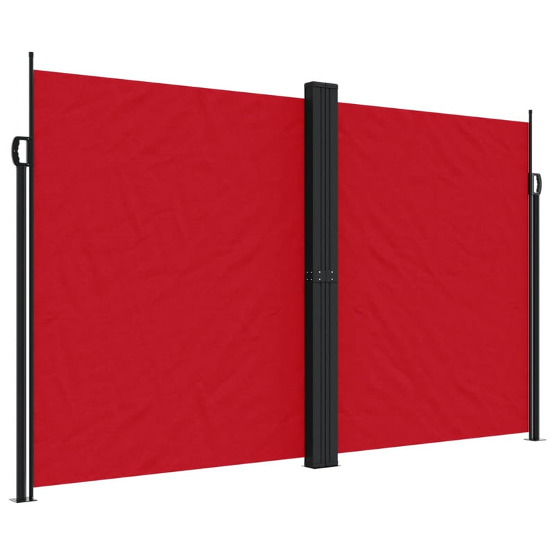 Afbeelding laden in galerijviewer, Vidaxl windscherm uittrekbaar 200x600 cm rood