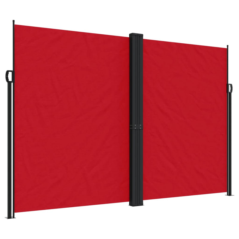 Afbeelding laden in galerijviewer, Vidaxl windscherm uittrekbaar 220x600 cm rood