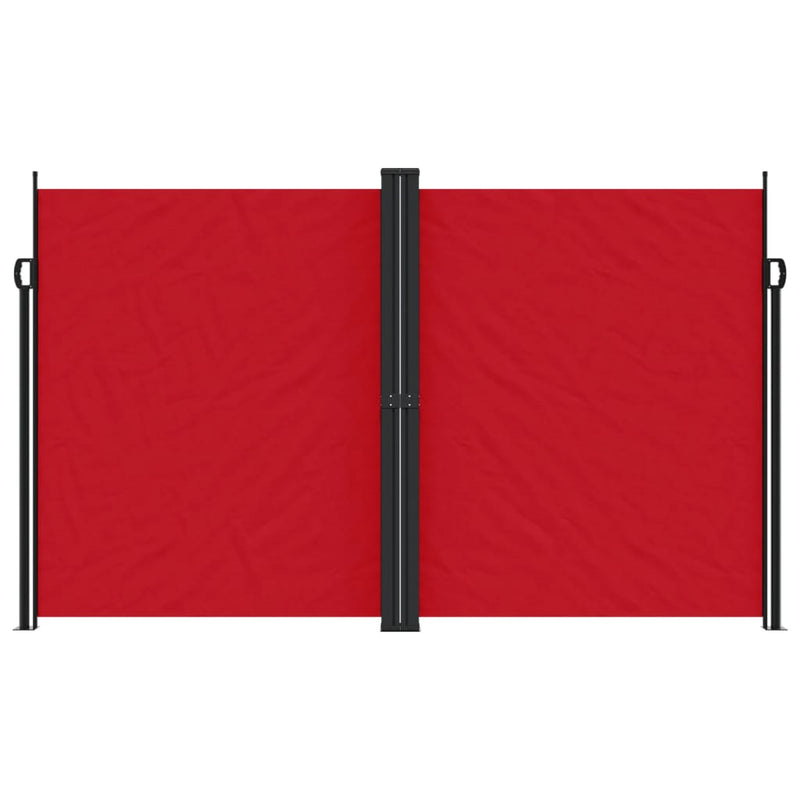 Afbeelding laden in galerijviewer, Vidaxl windscherm uittrekbaar 200x1000 cm rood