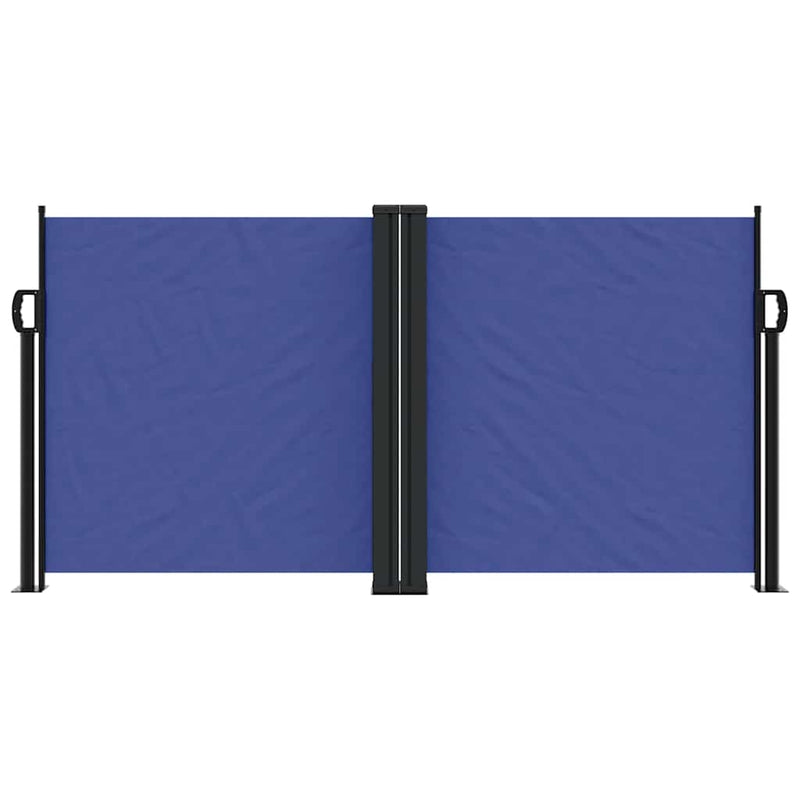 Afbeelding laden in galerijviewer, Vidaxl windscherm uittrekbaar 120x1200 cm blauw