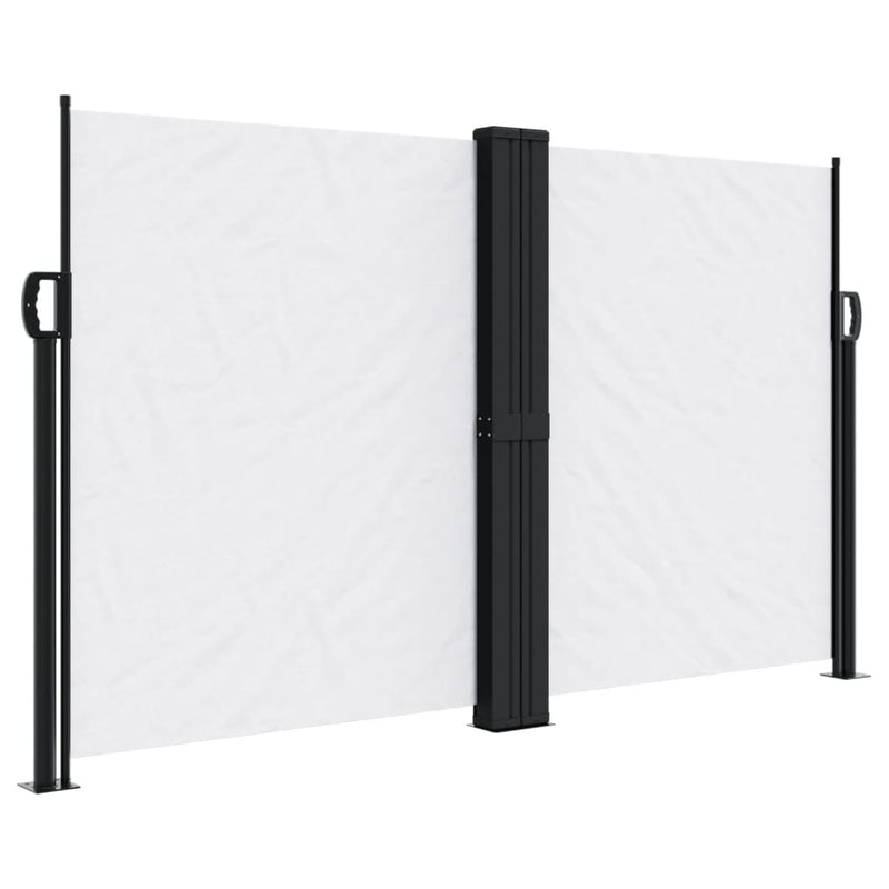Afbeelding laden in galerijviewer, Vidaxl windscherm uittrekbaar 140x1200 cm wit