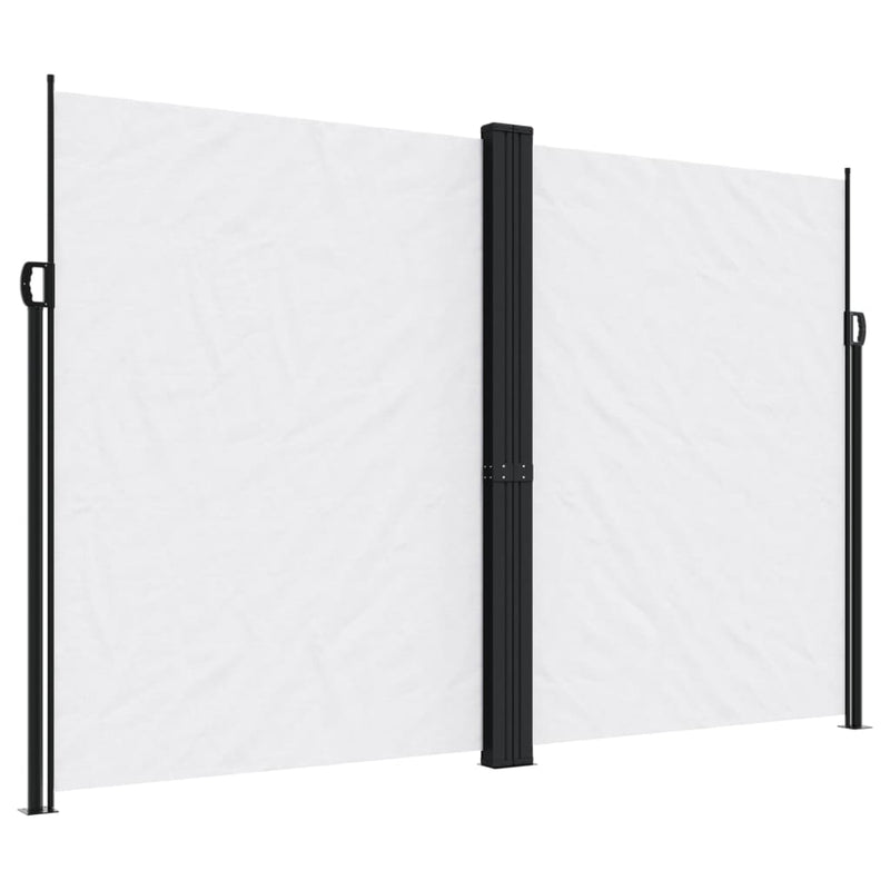 Afbeelding laden in galerijviewer, Vidaxl windscherm uittrekbaar 220x1200 cm wit
