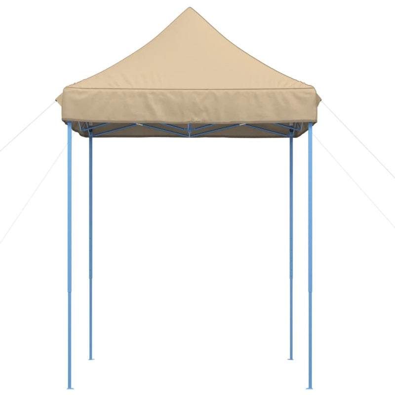 Afbeelding laden in galerijviewer, Vidaxl partytent inklapbaar pop-up 200x200x306 cm beige