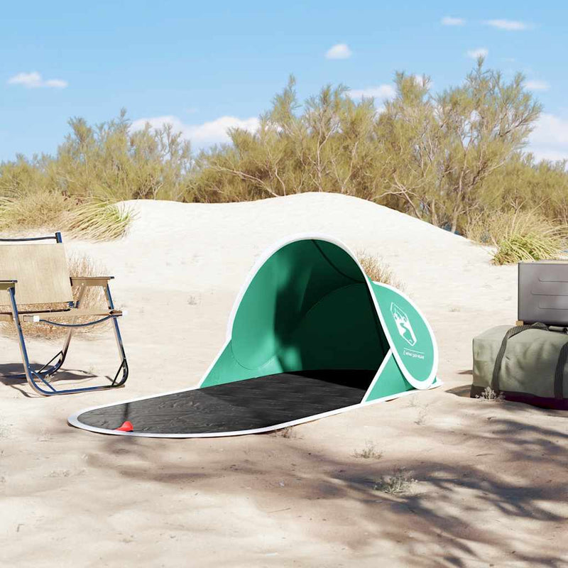 Afbeelding laden in galerijviewer, Vidaxl strandtent pop-up waterdicht zeegroen