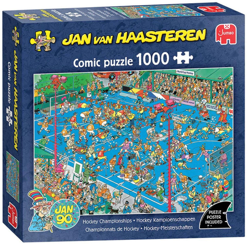 Afbeelding laden in galerijviewer, Jumbo jan van haasteren puzzel titel tbd 1000 stukjes juni