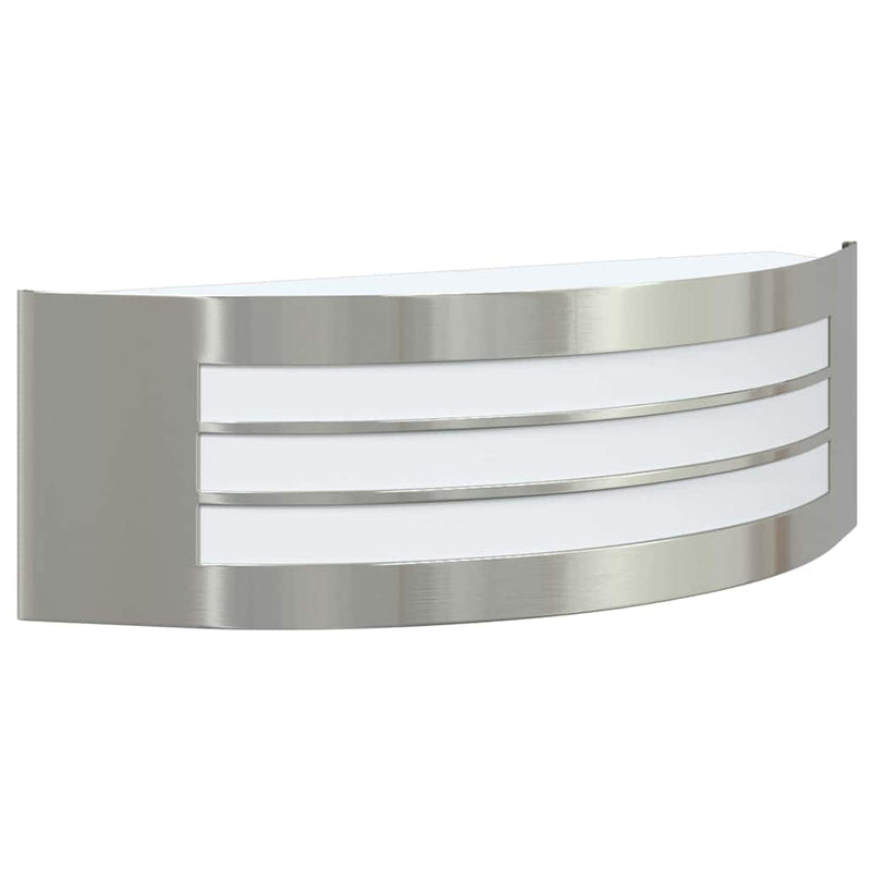 Afbeelding laden in galerijviewer, Vidaxl buiten wandlamp zilver 32 x 10 x 10 cm