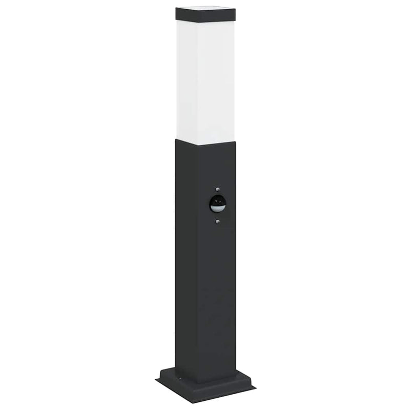 Afbeelding laden in galerijviewer, Vidaxl bolderverlichting met sensor 50 cm zwart ip44
