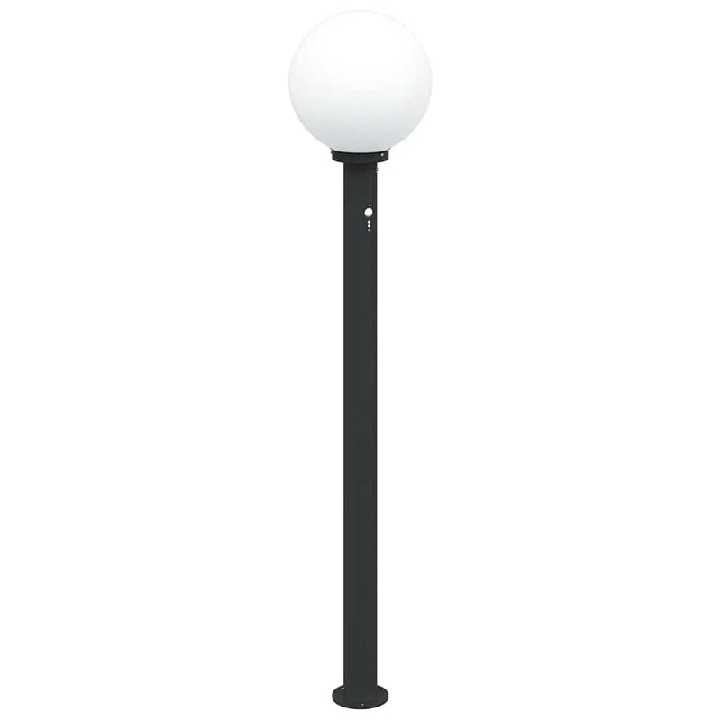 Afbeelding laden in galerijviewer, Vidaxl bolderverlichting met sensor 120 cm zwart ip44
